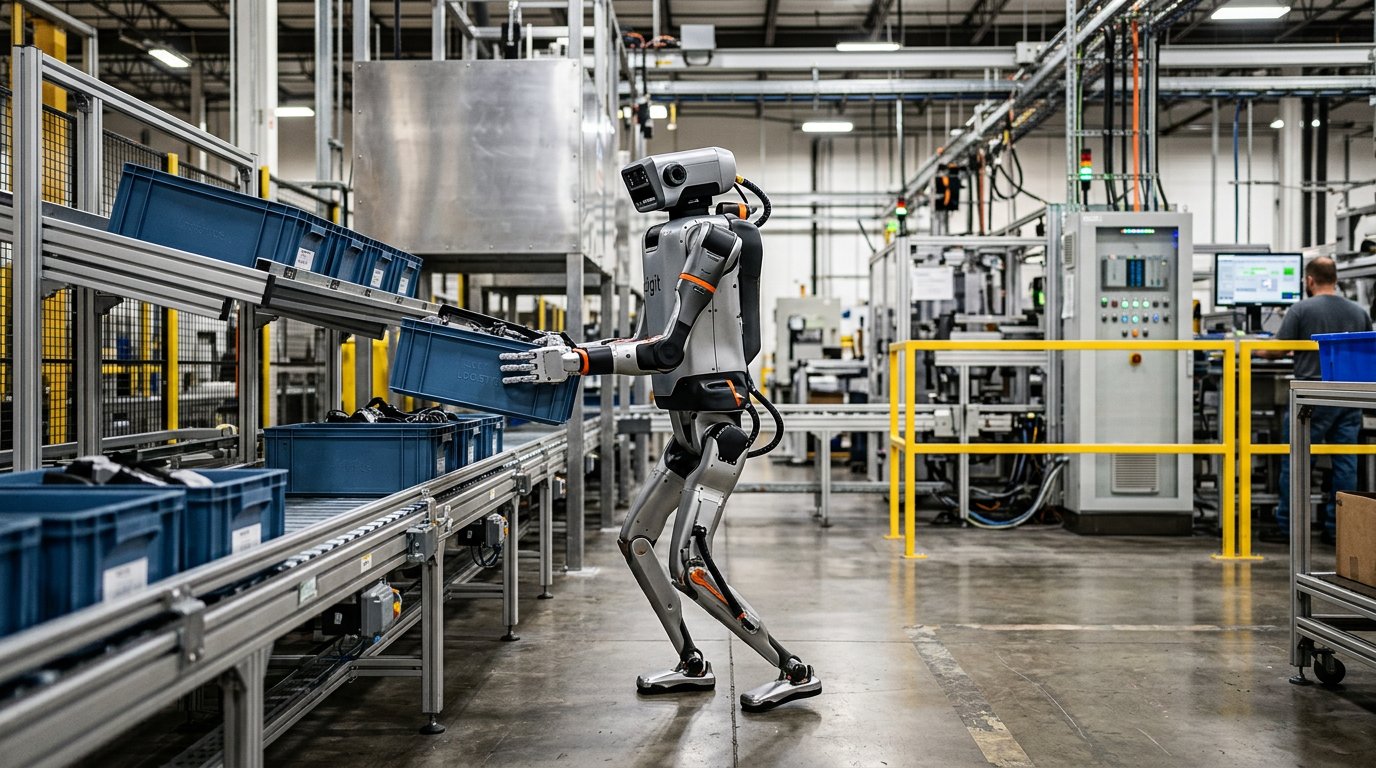 Agility Robotics wdraża roboty humanoidalne Digit w kanadyjskiej fabryce Toyoty