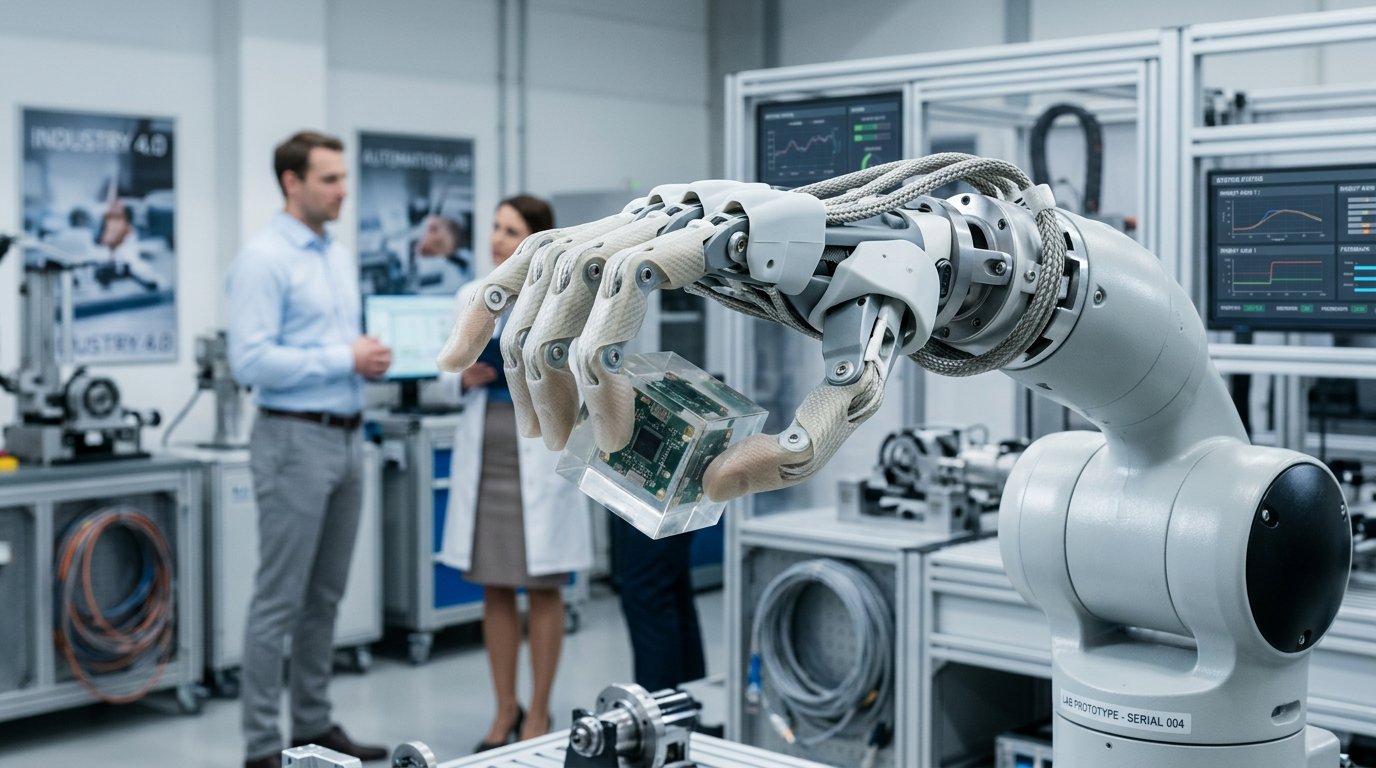 Allonic Robotics opracowała rękę robotyczną w technologii 3D Tissue Braiding