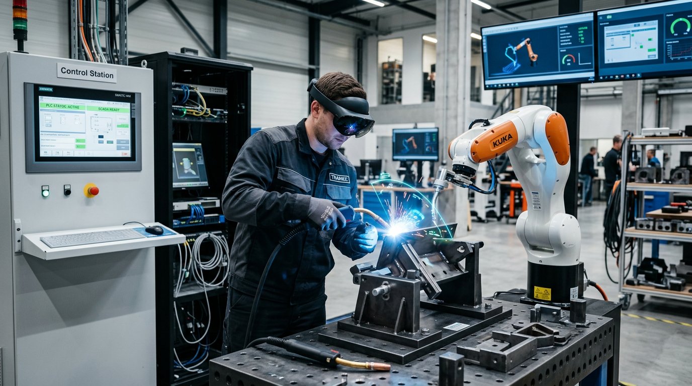 Łukasiewicz GIT uruchamia pracownię spawania AR z symulatorem Soldamatic 6.0