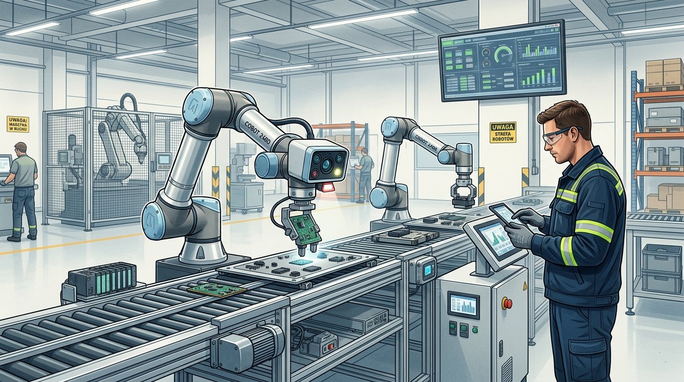 Universal Robots podsumowuje 2025 rok: sztuczna inteligencja priorytetem w polskim przemyśle