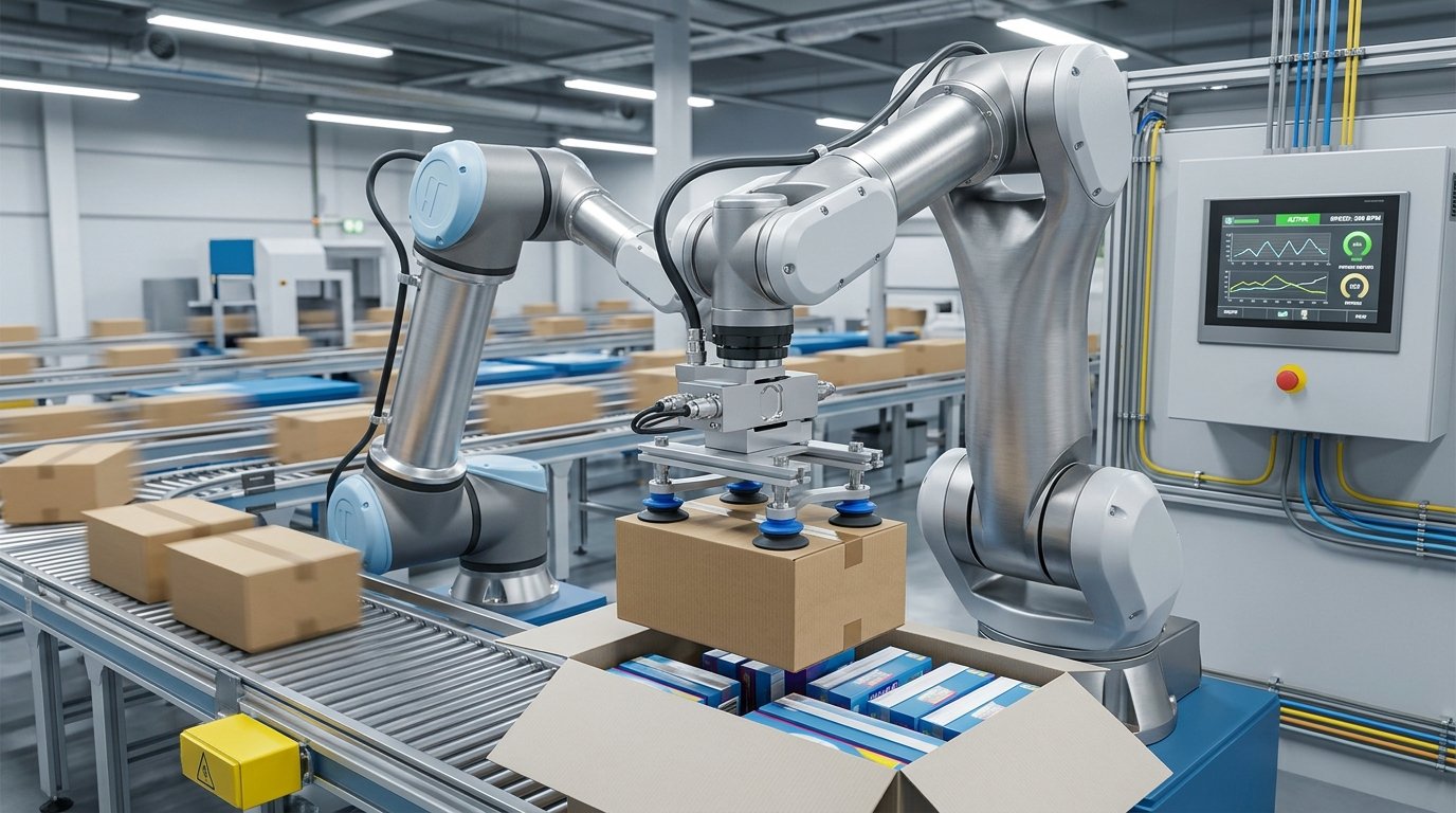 HBK wprowadza czujnik wagowy PW22i z IO-Link do robotyki i pakowania