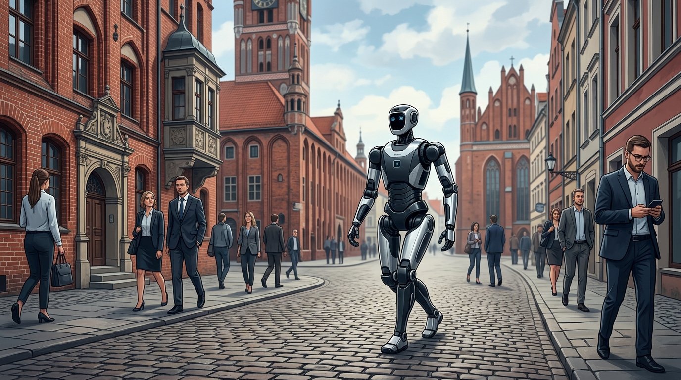 Grupa AIF i Flow AI zaprezentują robota humanoidalnego Unitree G1 w Toruniu