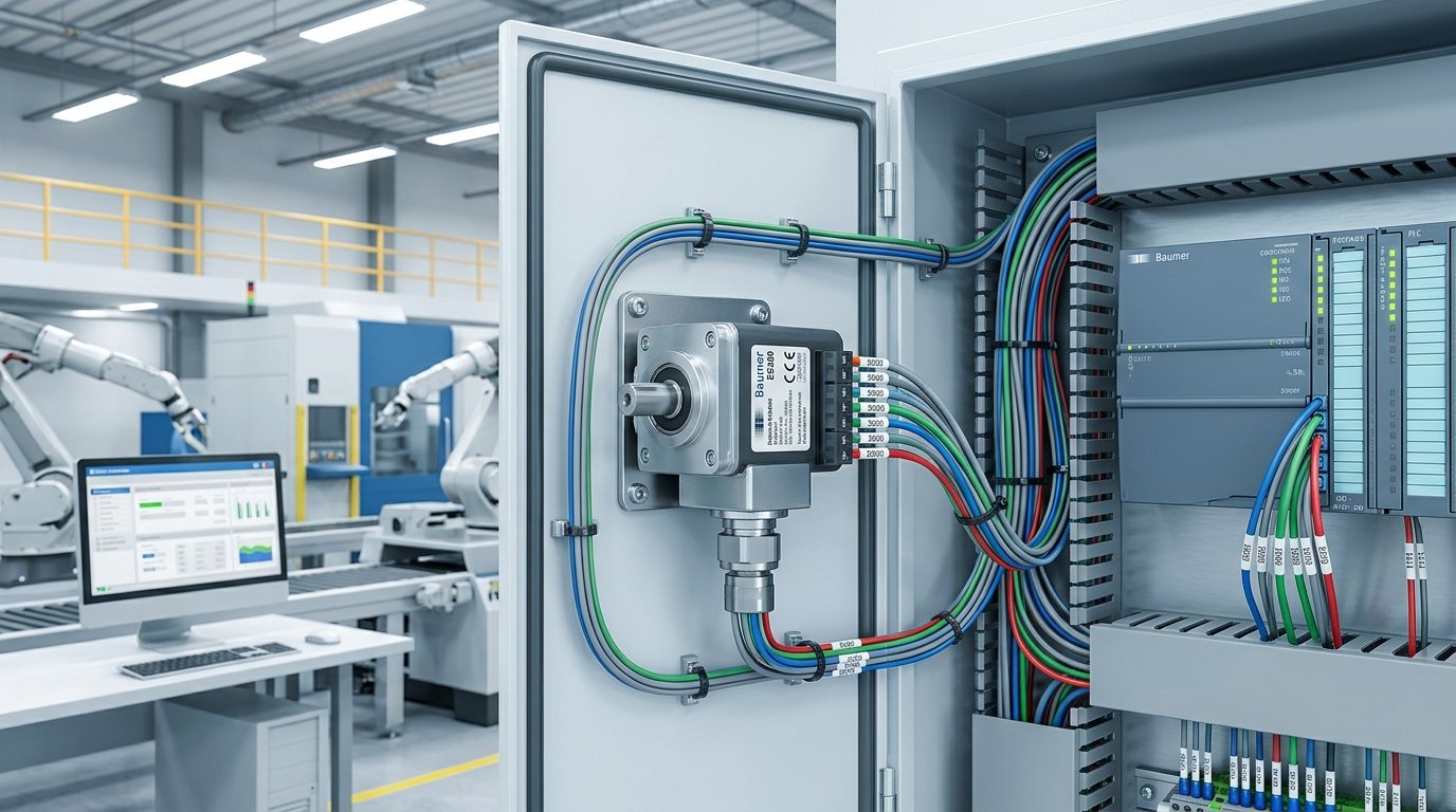 Enkoder Baumer EB260 z technologią LowHarmonics otrzymał tytuł Produktu Roku 2026