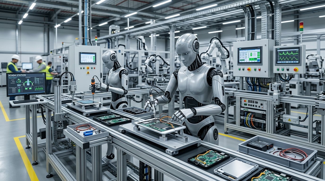 Roboty AGIBOT G2 rozpoczęły pracę w zakładach Longcheer przy masowej produkcji elektroniki