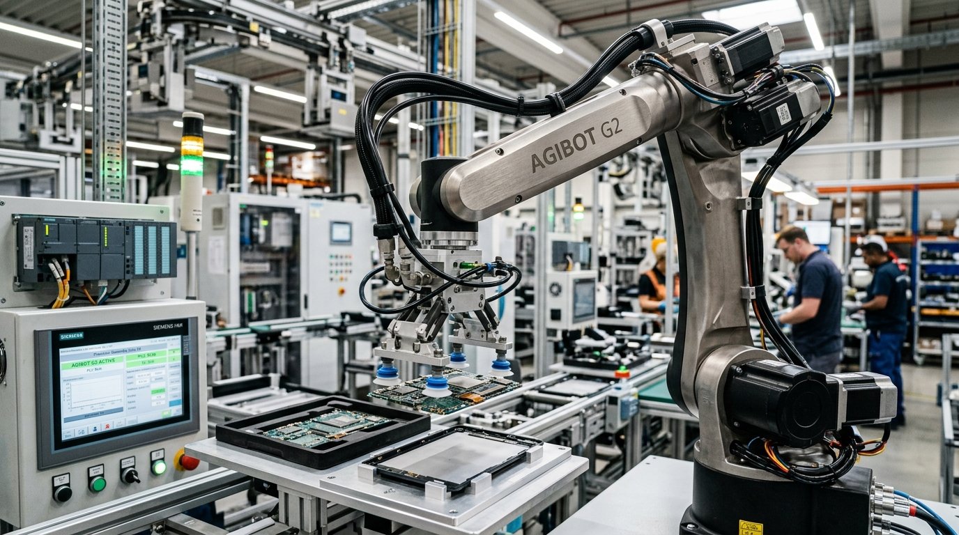 Roboty AGIBOT G2 rozpoczęły pracę w zakładach Longcheer przy masowej produkcji elektroniki