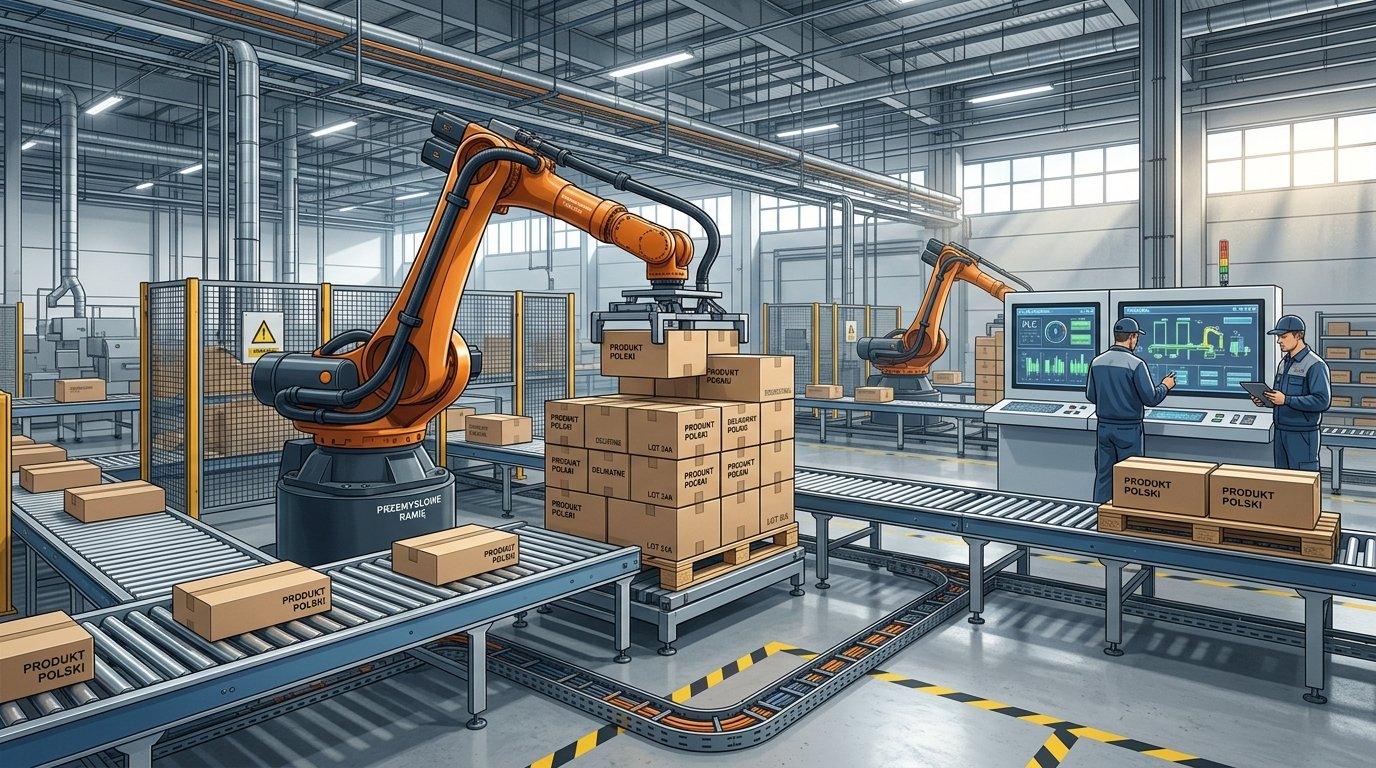Robotyzacja paletyzacji kluczowa dla konkurencyjności polskich firm