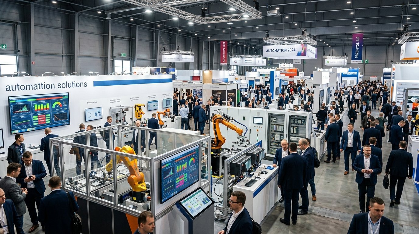Targi Warsaw Industry Automatica 2026 odbędą się w maju w Ptak Warsaw Expo
