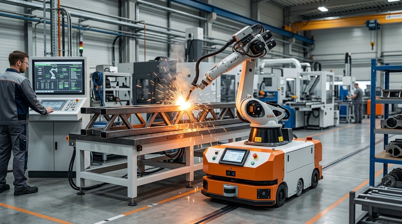 Path Robotics i Boston Dynamics wprowadzają autonomiczną platformę spawalniczą Rove
