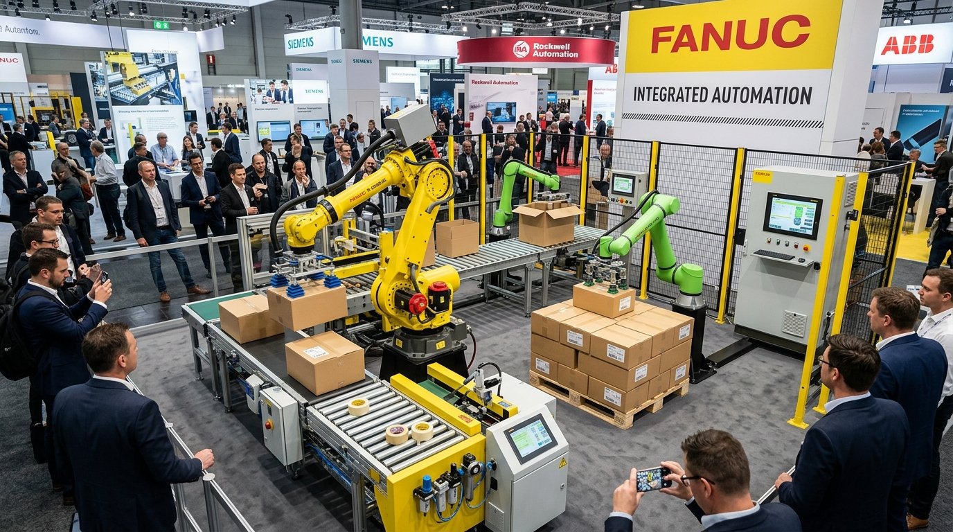 Fanuc zaprezentuje roboty i zautomatyzowane cele pakujące na targach Interpack 2026