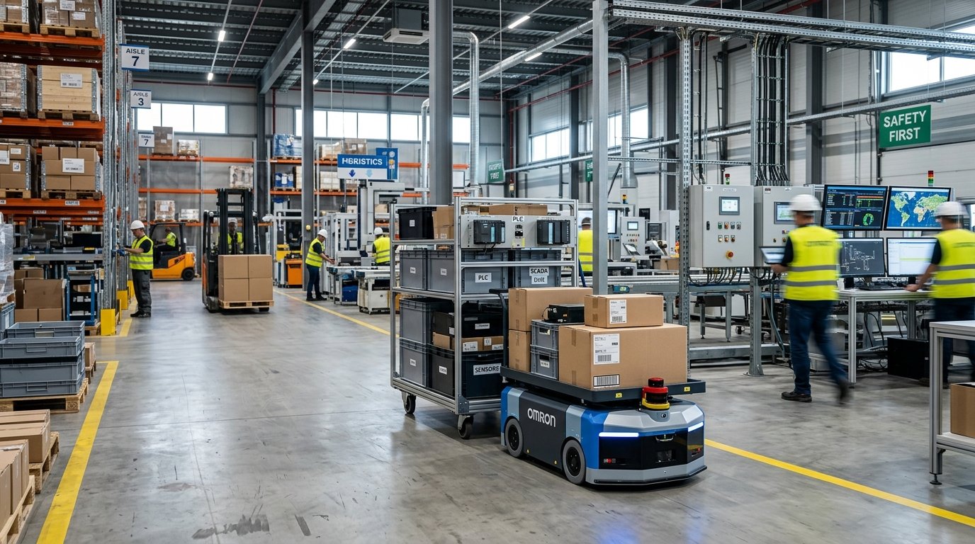 Omron Industrial Automation wprowadza na rynek robota mobilnego OL-450S