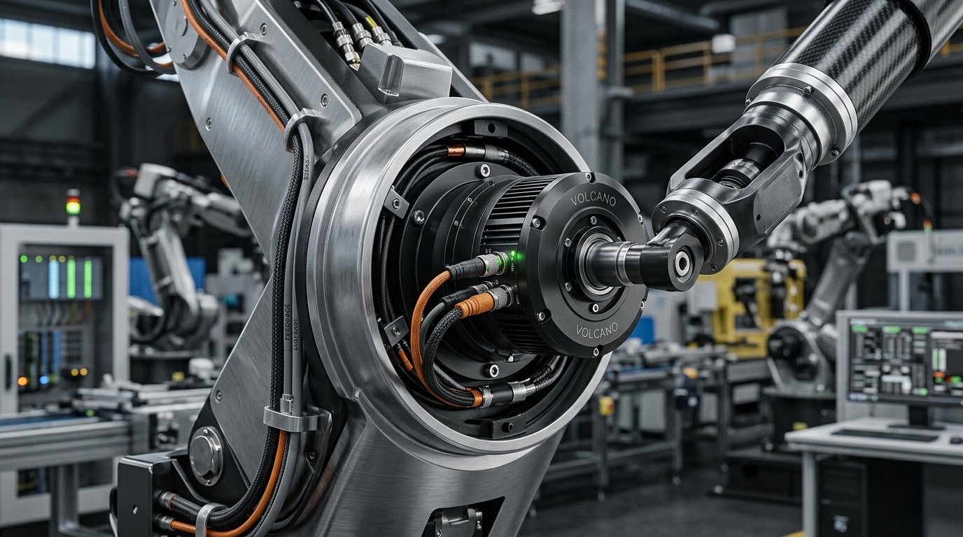 Novanta wprowadza Volcano – zintegrowany system napędowy do przegubów robotycznych