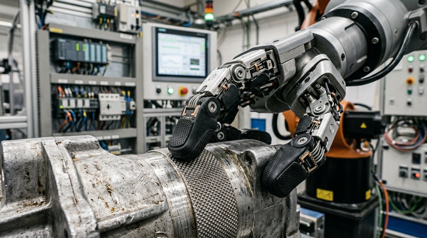 Synaptics rozwija sensory dotykowe AI do wykrywania siły i poślizgu w robotyce