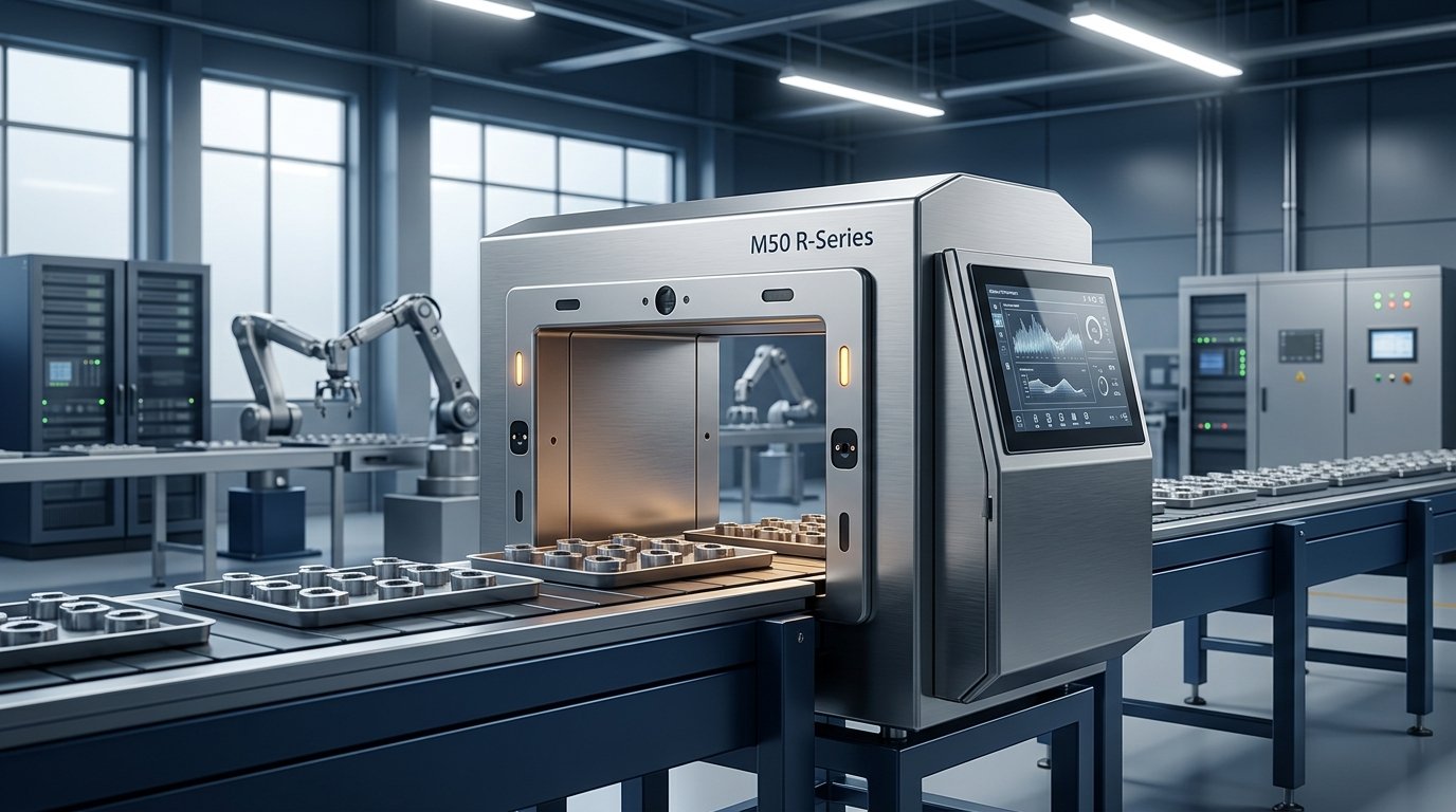 METTLER TOLEDO wprowadza wykrywacz metali M50 R-Series AdvancedLine z algorytmami AI