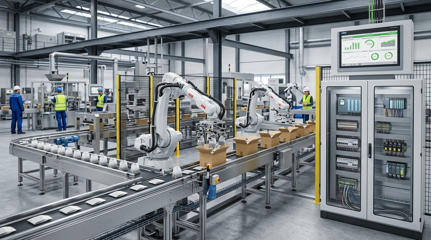 PROTiM i OMRON wdrażają linię pakującą Tray & Hood dla producenta herbaty