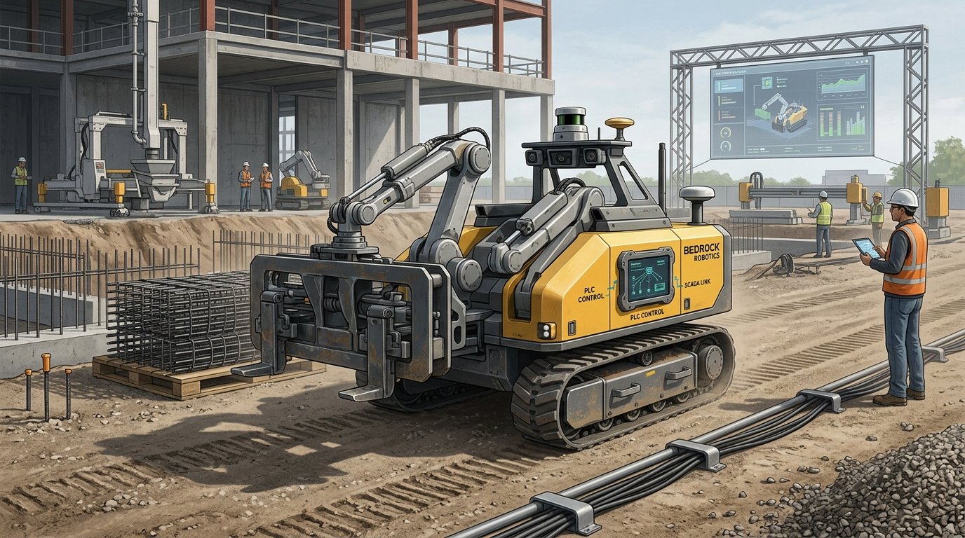 Bedrock Robotics przenosi technologie pojazdów autonomicznych do sektora maszyn budowlanych