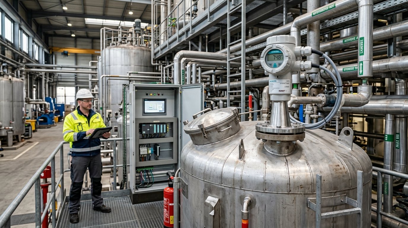 Emerson wprowadza pierwszy bezkontaktowy radar poziomu z komunikacją WirelessHART