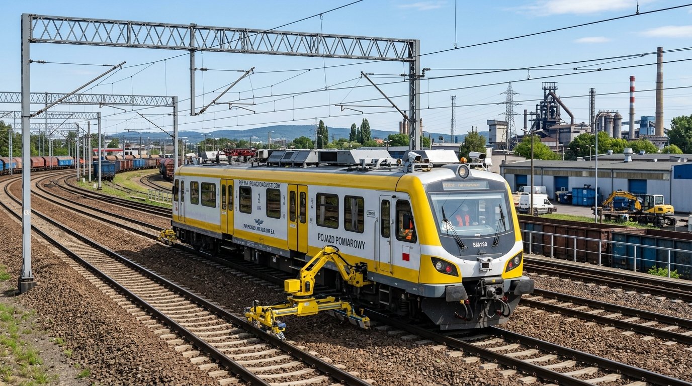 PKP PLK przeznaczy 244 mln zł na automatyczną diagnostykę infrastruktury kolejowej