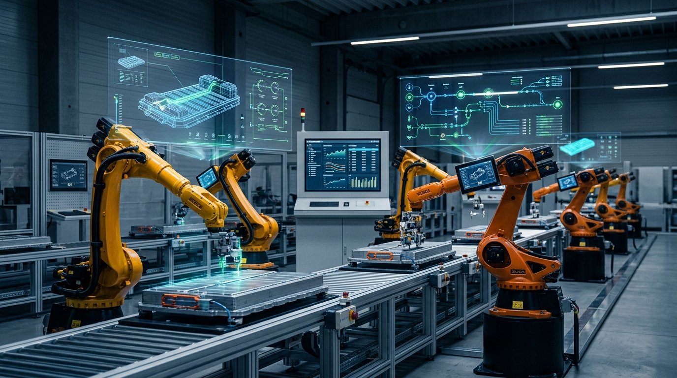 TCS otwiera w Pune laboratorium autonomii przemysłowej z linią montażu baterii