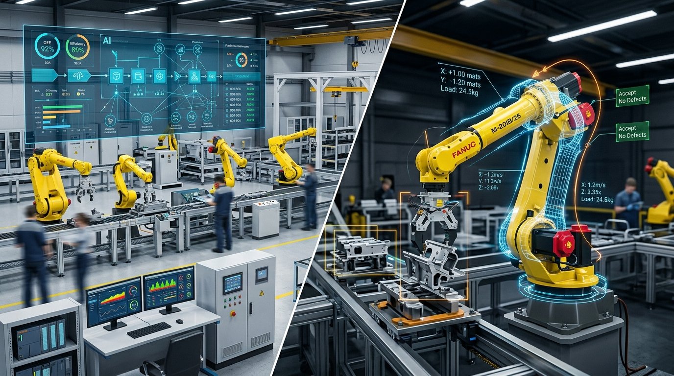 Palladyne AI i FANUC America współpracują przy inteligentnej automatyzacji robotycznej