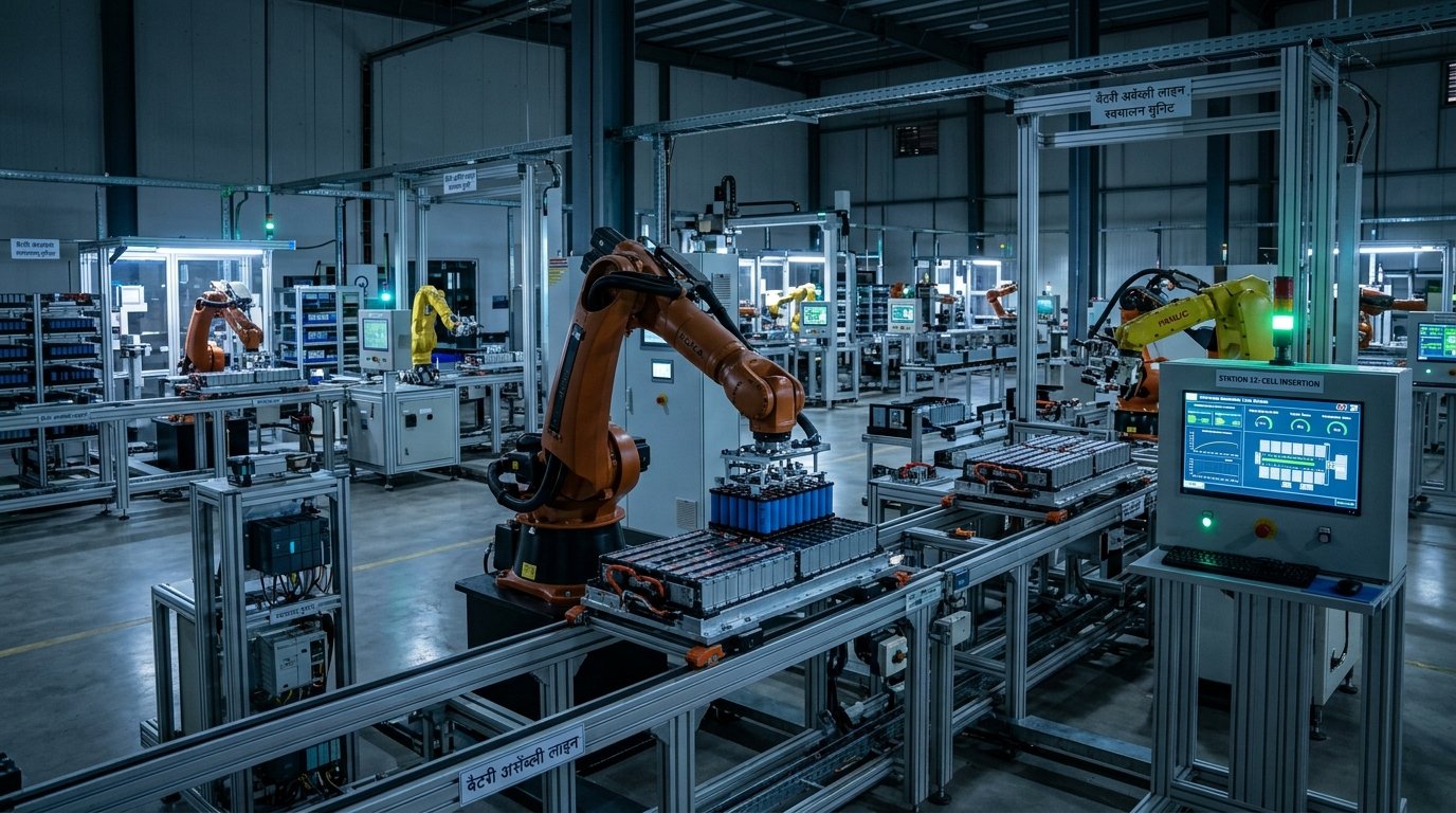 TCS otwiera w Pune laboratorium autonomicznej produkcji z zrobotyzowaną linią montażu akumulatorów