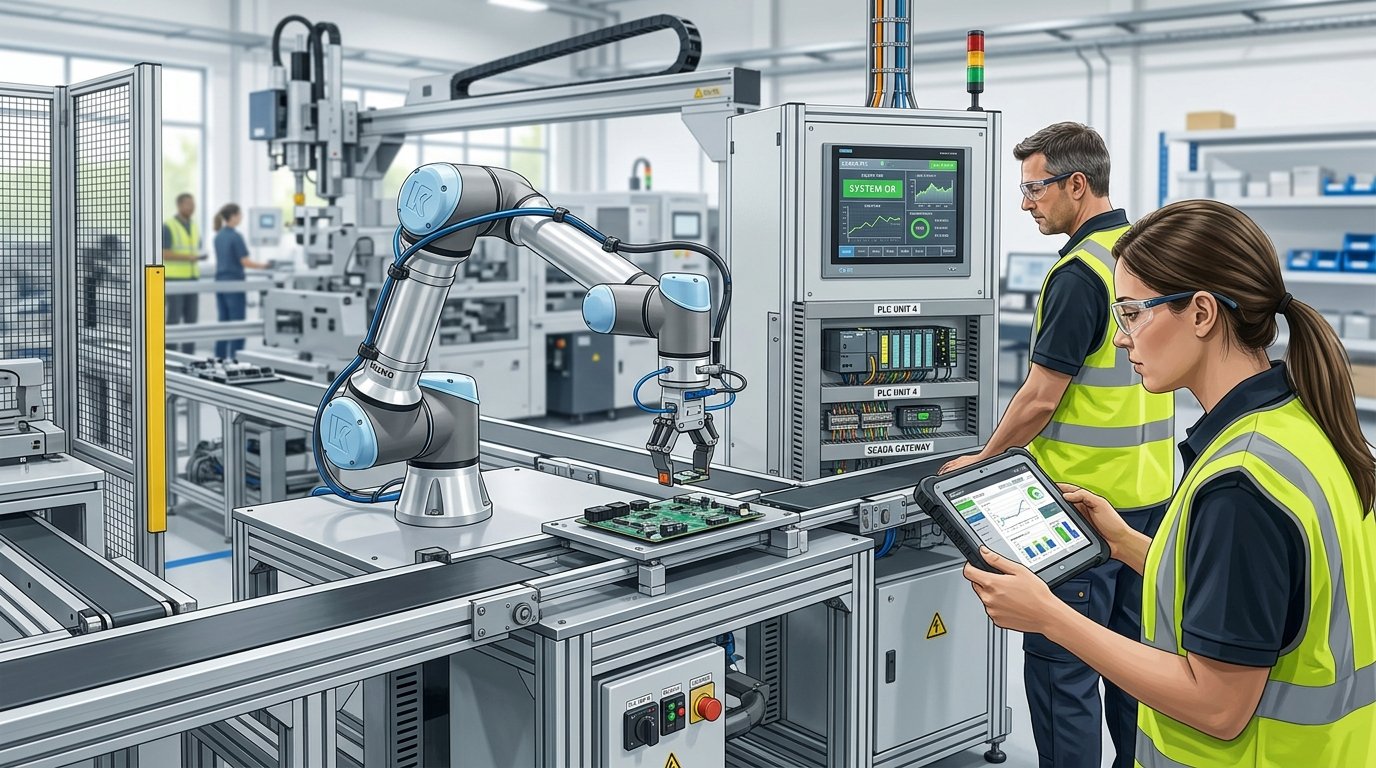 Universal Robots prezentuje platformę Gen 7 z ramionami g-Series i kontrolerem CB7