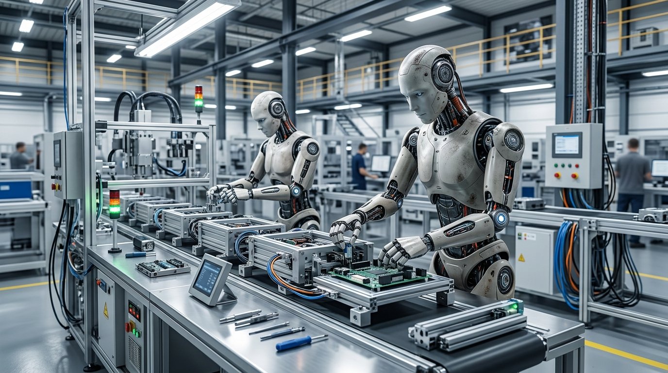 Foxconn i IAT Automotive Technology powołują spółkę rozwijającą roboty humanoidalne