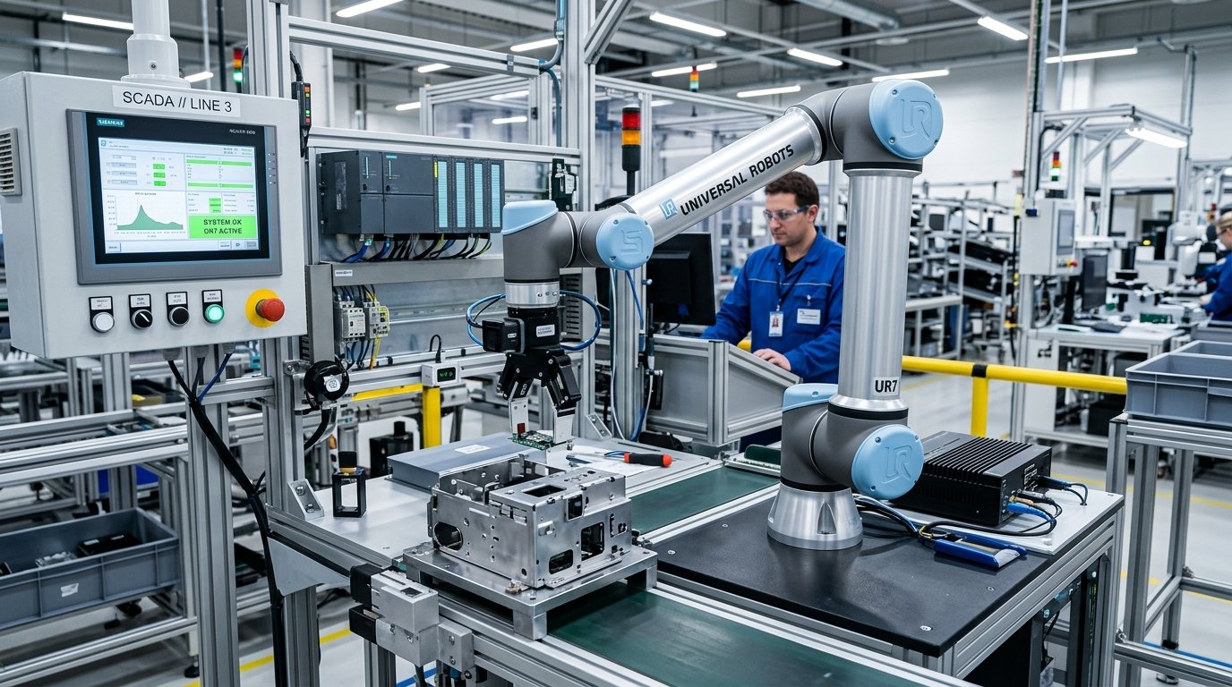 Universal Robots wprowadza platformę Gen 7 z ramionami g-Series i kontrolerem CB7