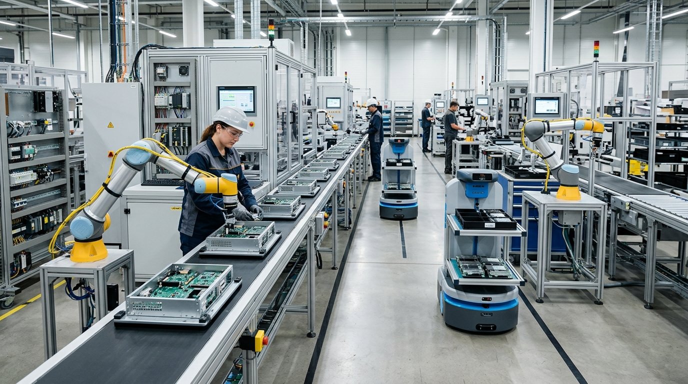 Flex i Teradyne Robotics zacieśniają współpracę przy wdrażaniu inteligentnej automatyki