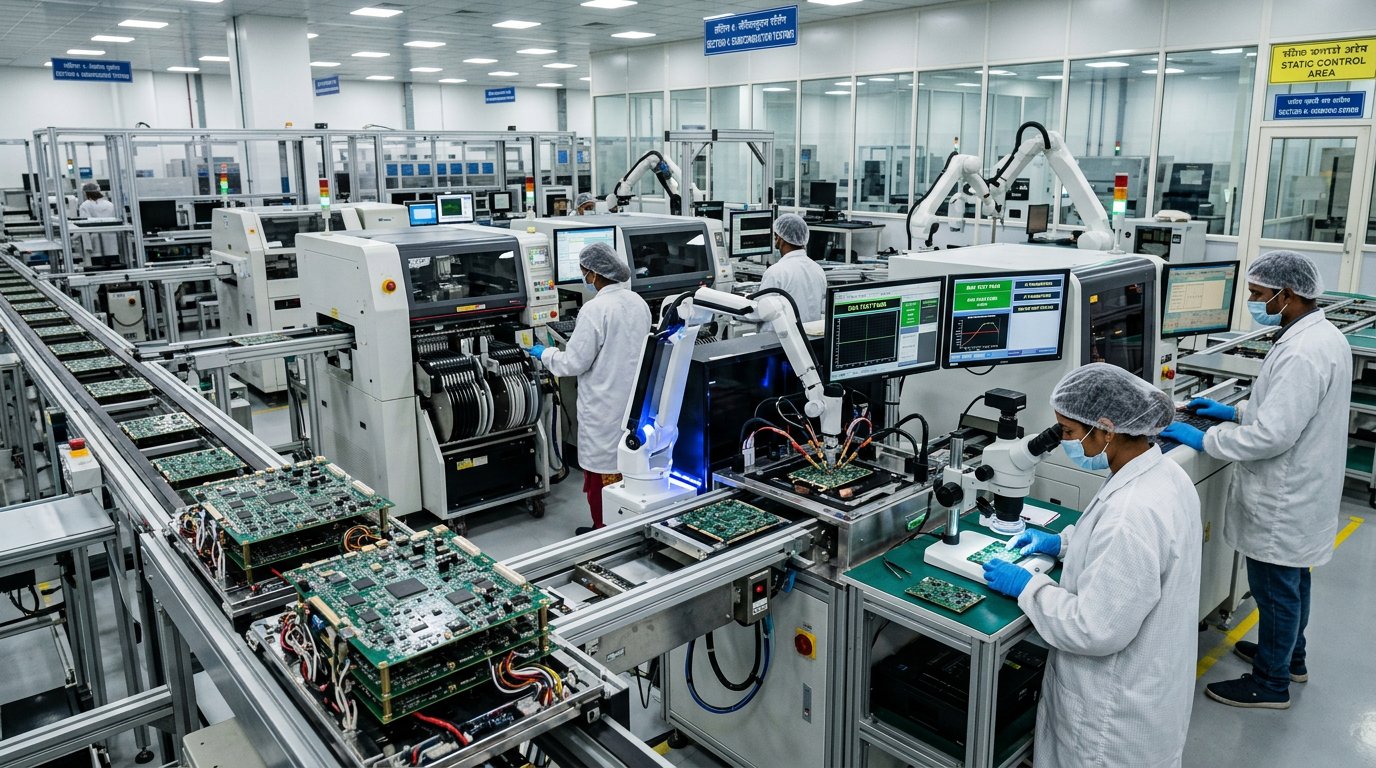 NITI Aayog i Tata Electronics zwiększają produkcję elektroniki oraz testowanie półprzewodników w Indiach