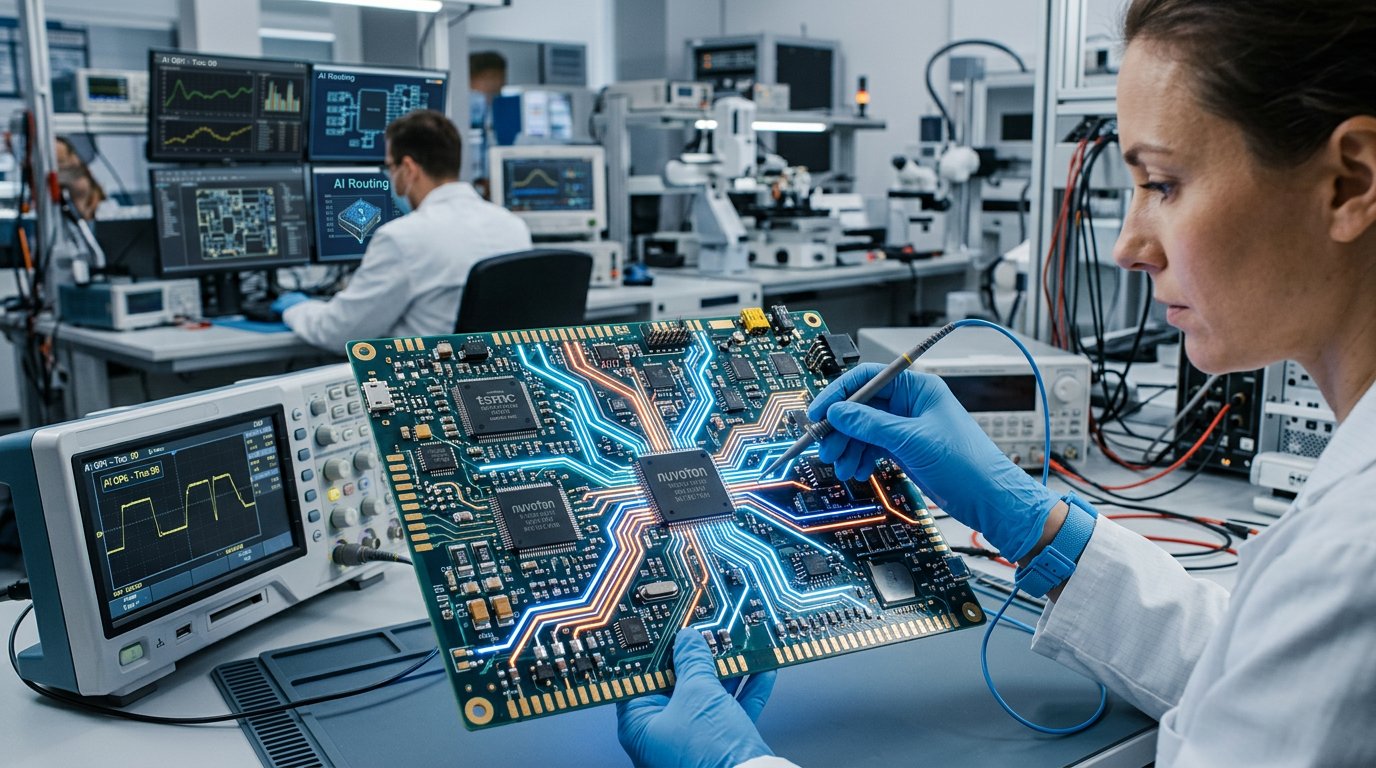 Sztuczna inteligencja automatyzuje projektowanie schematów oraz płytek drukowanych