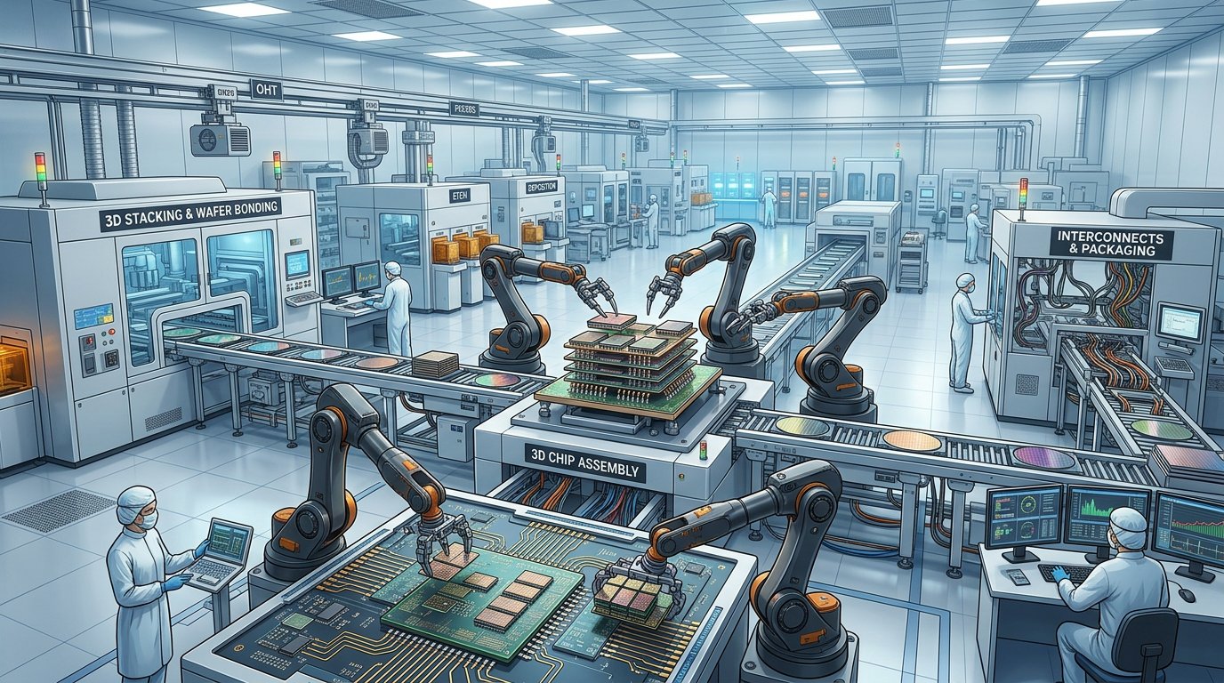 Broadcom planuje sprzedaż miliona procesorów w technologii 3D do 2027 roku