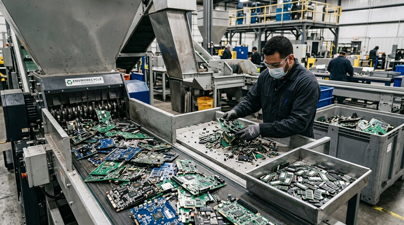 Greenway otwiera zakład recyklingu w Chicago w odpowiedzi na zapotrzebowanie na AI