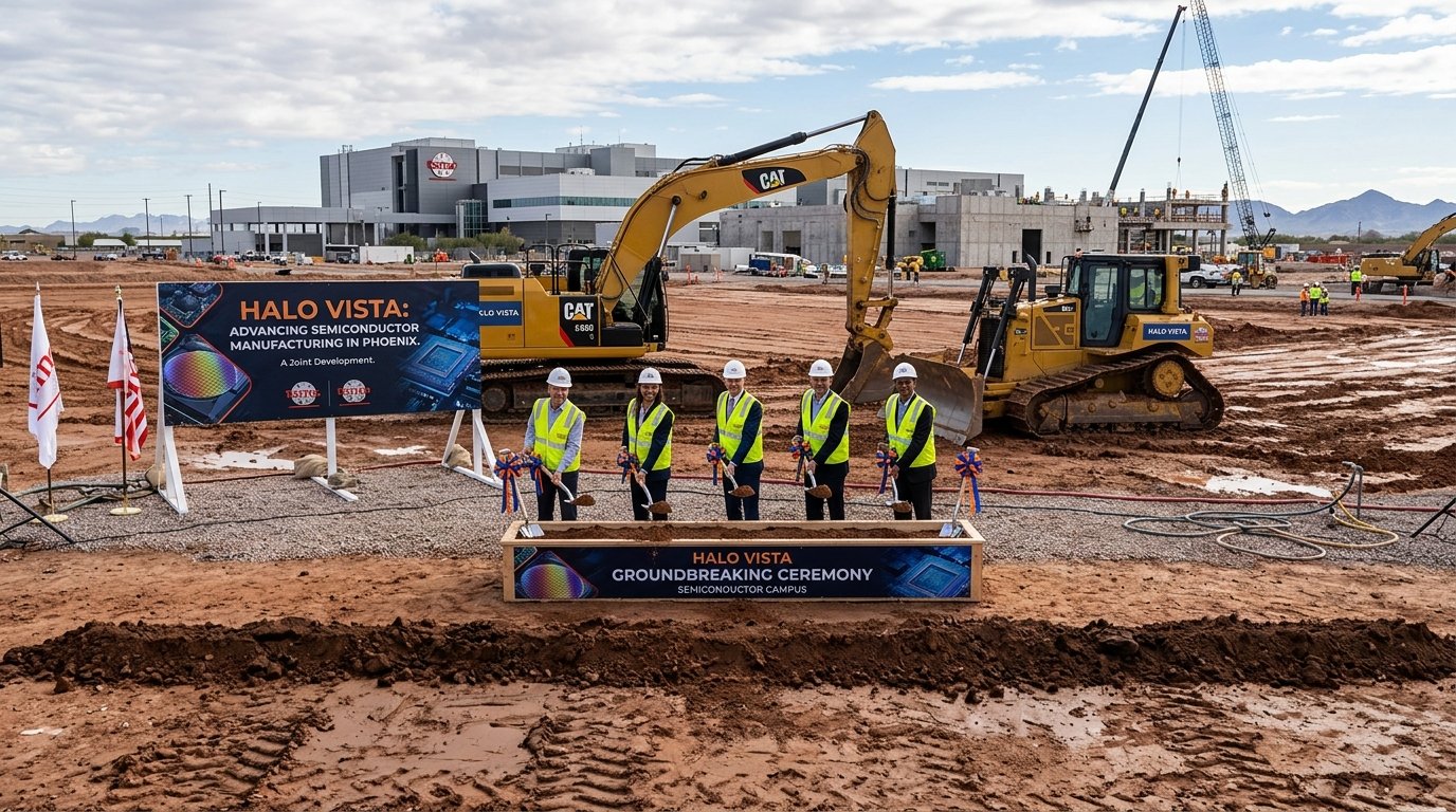 Rozpoczęto budowę kompleksu Halo Vista przy zakładach TSMC w Phoenix