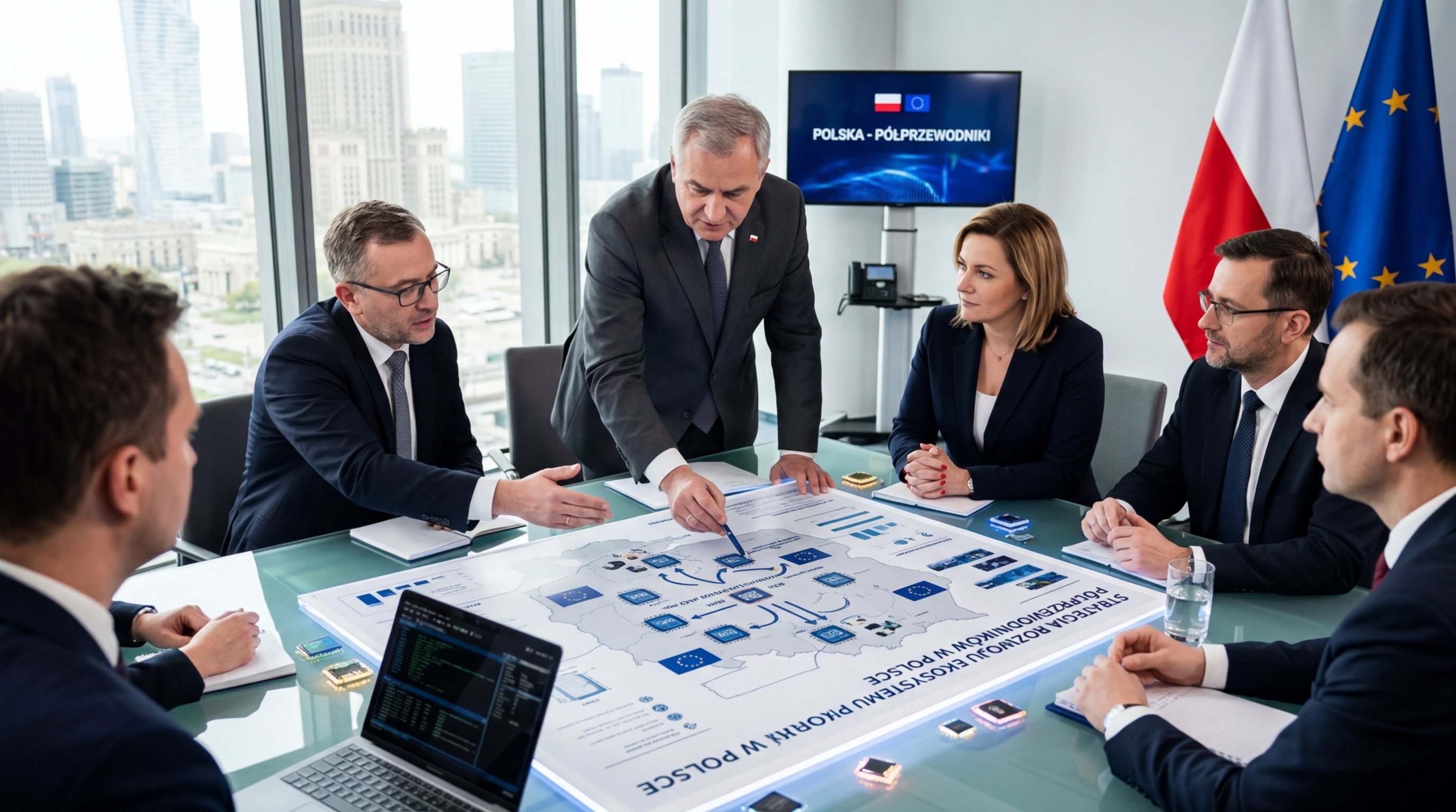 Ministerstwo Cyfryzacji przygotowuje strategię zwiększenia udziału Polski w rynku półprzewodników