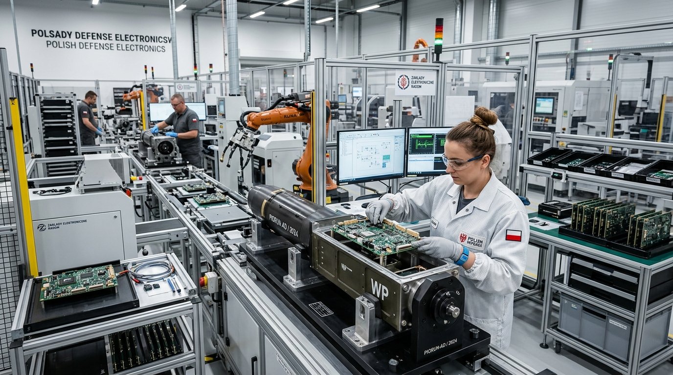 Wojskowe Zakłady Elektroniczne wybudują centrum serwisowo-produkcyjne dla systemu Narew