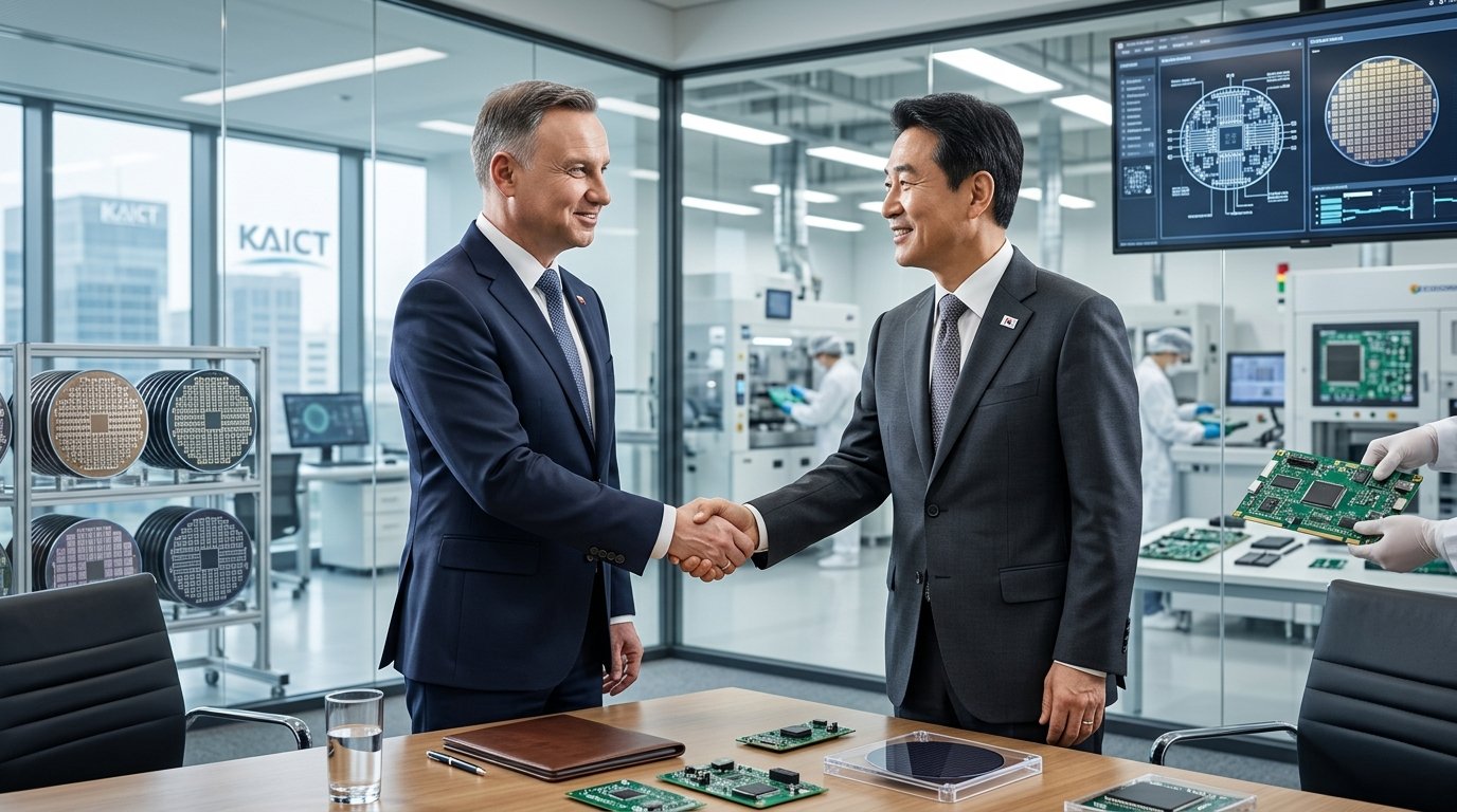 Polska i Korea Południowa rozszerzają współpracę o sektor półprzewodników i sztuczną inteligencję