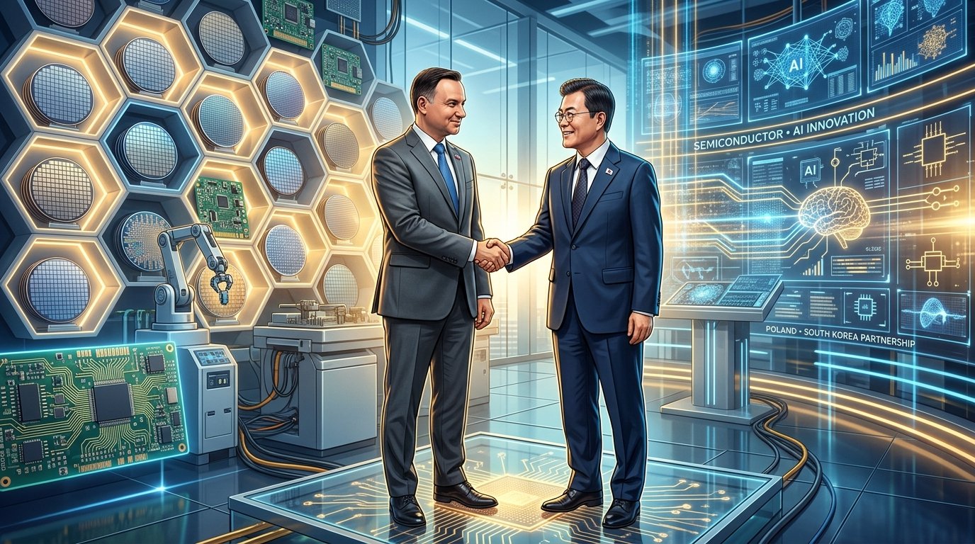 Polska i Korea Południowa rozszerzają partnerstwo o sektor półprzewodników oraz sztucznej inteligencji