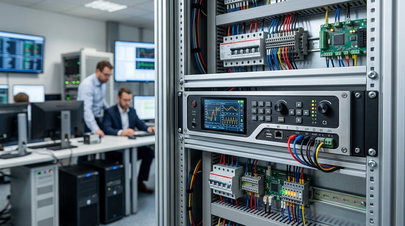 Relpol wprowadza miernik sieci RMM-483-10-R do monitorowania parametrów energii elektrycznej