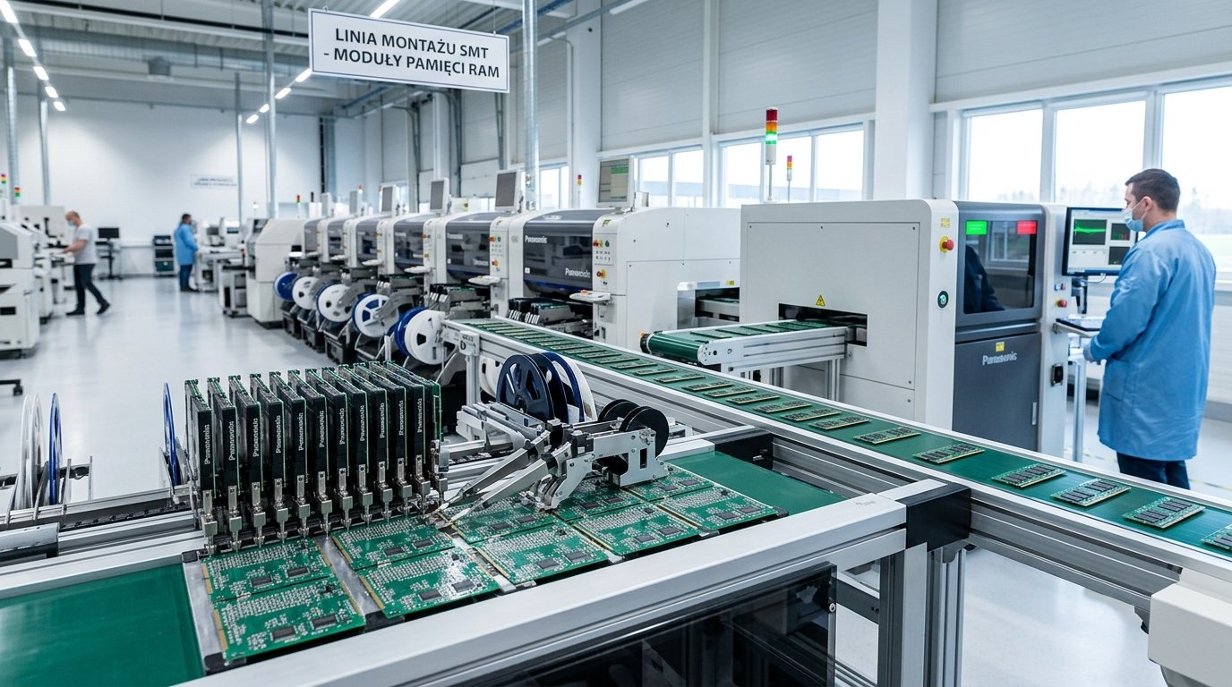 Fabryka Wilk Elektronik produkuje w Polsce moduły RAM i dyski SSD