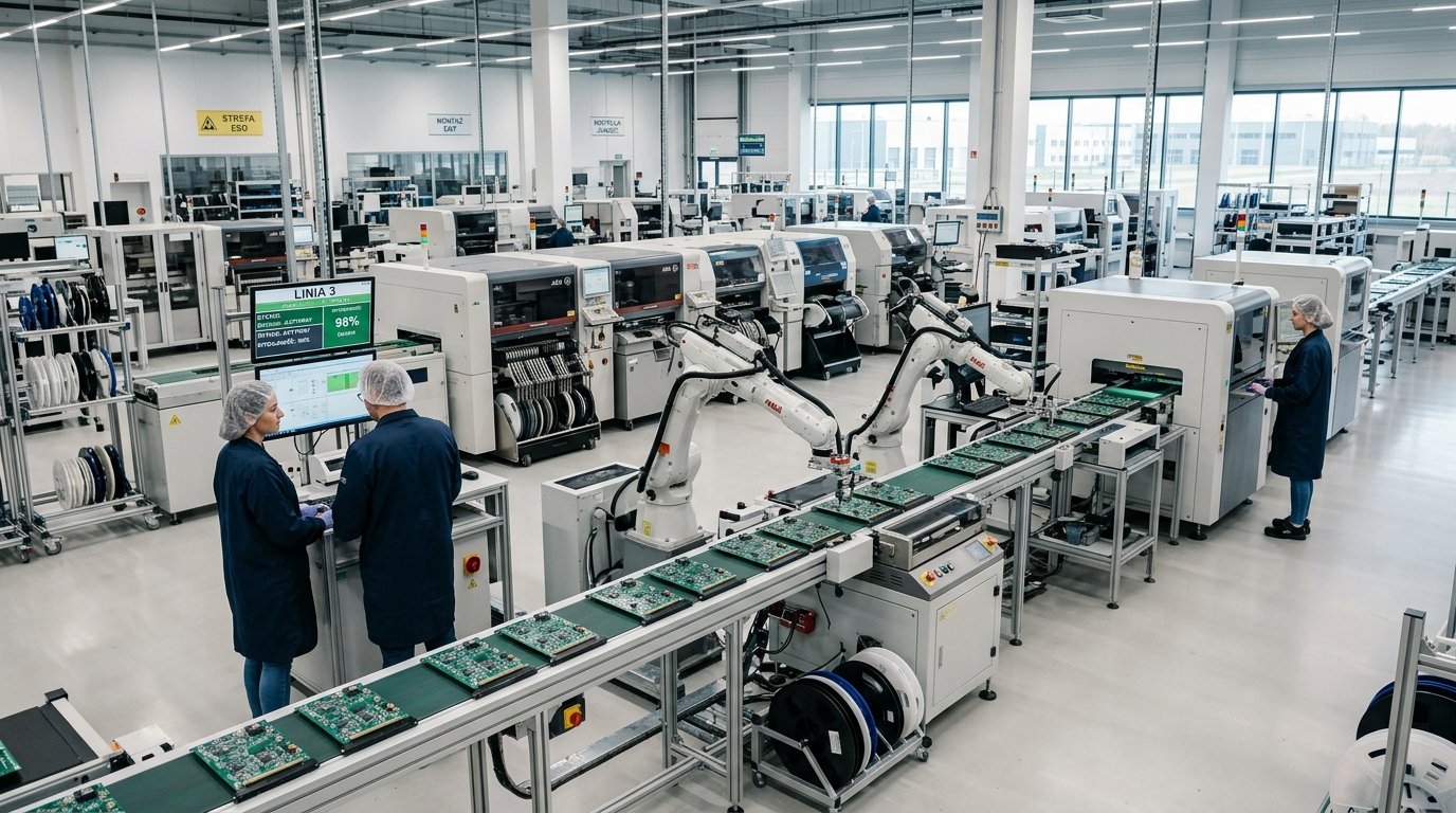 Compal przekłada start produkcji komponentów elektronicznych w nowym zakładzie pod Czeladzią