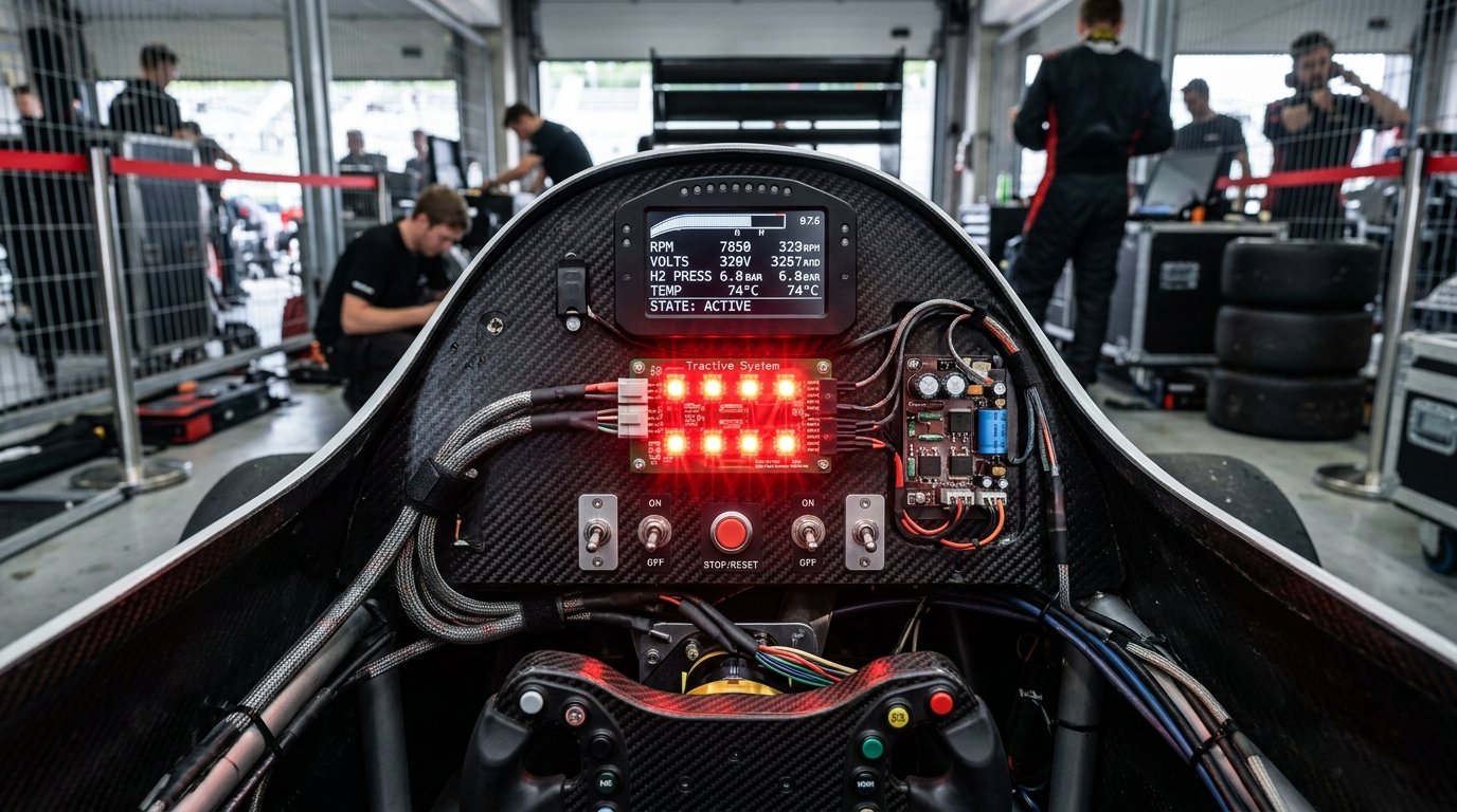 Eurocircuits wspiera rozwój wodorowego bolidu zespołu HyDriven w Formule Student