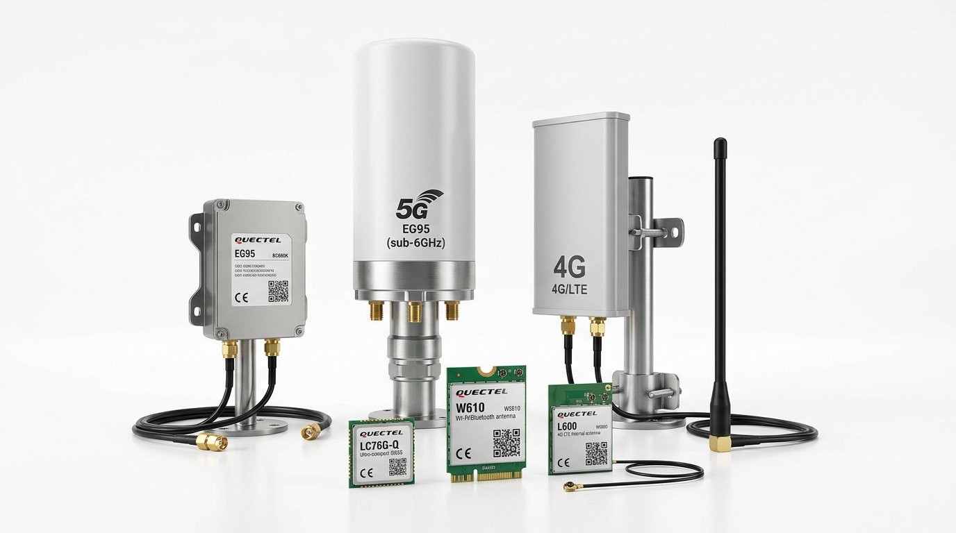 Transfer Multisort Elektronik rozszerza ofertę o ponad 170 modeli anten marki Quectel