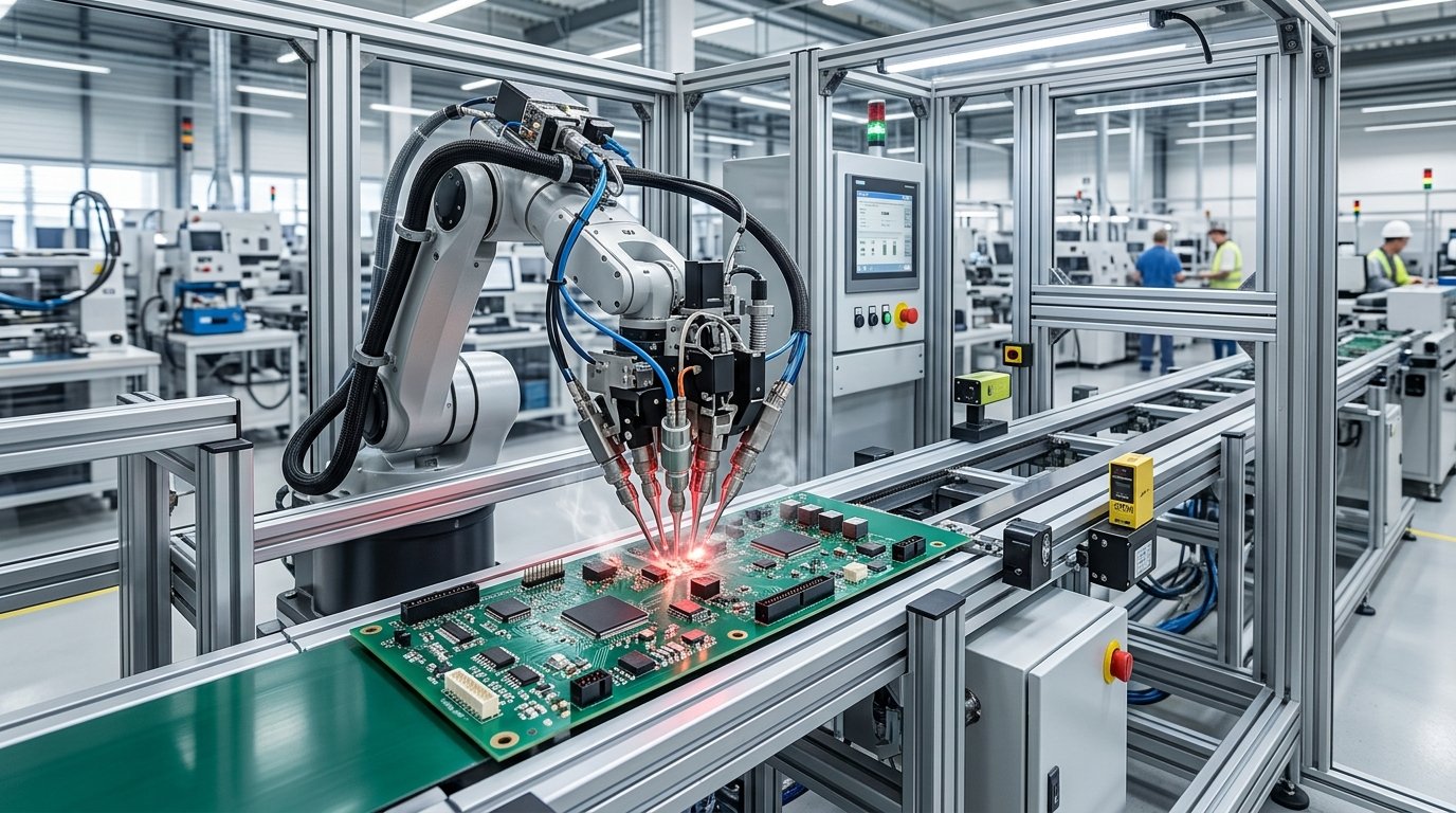 PB Technik oferuje system lutujący Apollo Seiko Omega z możliwością integracji z robotami