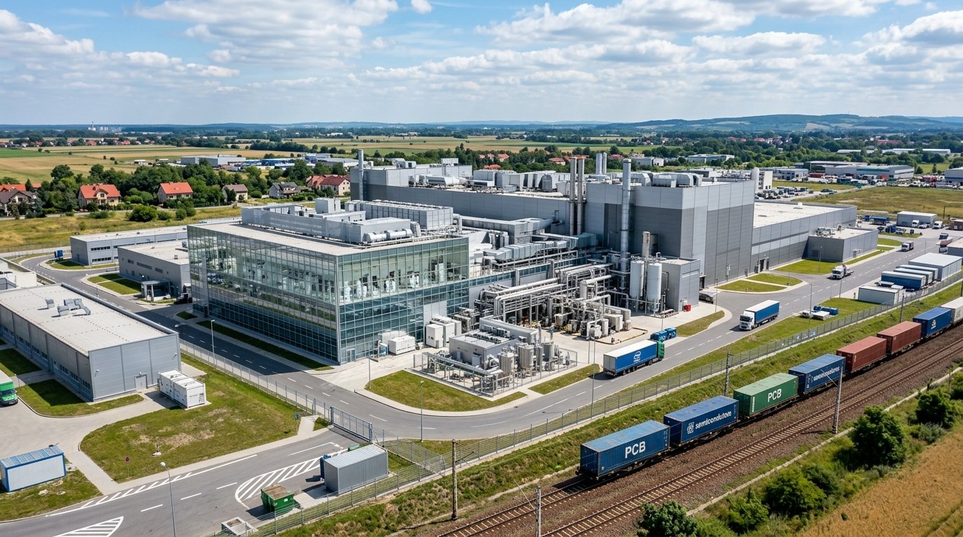 Foxconn planuje budowę parku technologicznego i zakładów produkcyjnych w Miękini oraz Jaworznie
