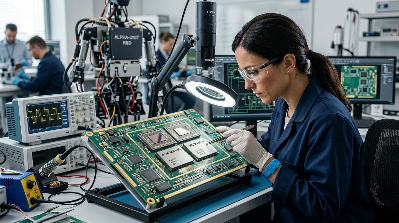 Micron opracowuje architekturę pamięci dla robotów humanoidalnych
