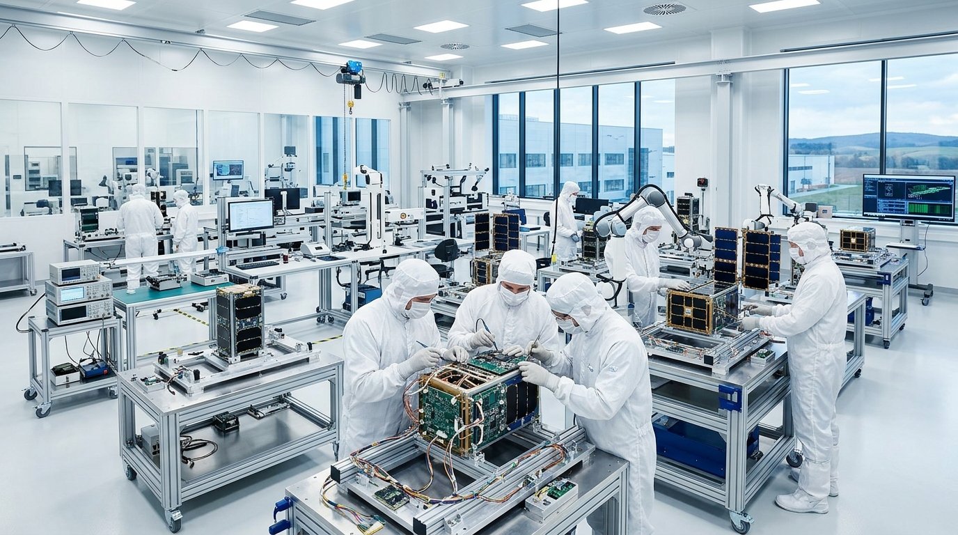 Creotech Instruments dziesięciokrotnie zwiększy produkcję satelitów do 2029 roku